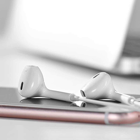Проводные наушники M80 Type-C  Original series earphones, HOCO, белые