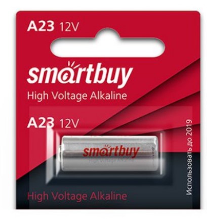 Батарейка A23, 12V  (1 батарейка)