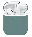 Чехол силиконовый для Airpods 1/Airpods 2 case, X-CASE, хвоя