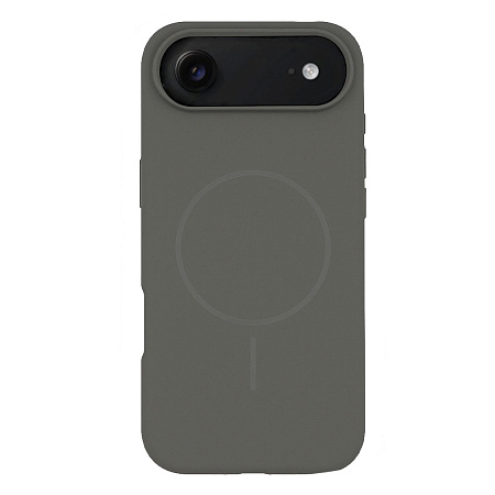 Чехол-накладка для iPhone 17 Air, Silicon Case, магнитный (MagSafe), без лого, X-CASE, серый