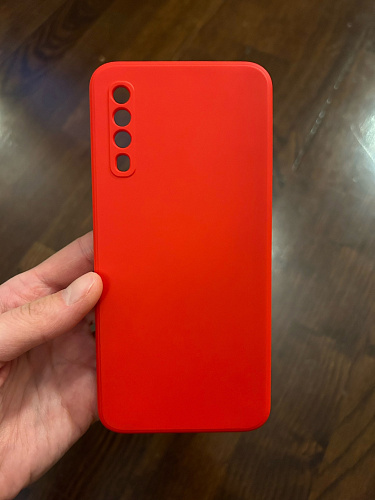 Чехол силиконовый для Samsung Galaxy A50/А30S/A50S (2019), good quality, микс, X-CASE, красный
