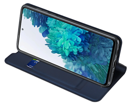 Чехол-книжка для Samsung Galaxy A22 (5G), DU DU, боковой, синий