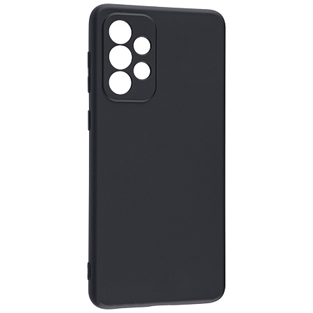 Чехол силиконовый для Samsung Galaxy A33 (5G), good quality, с защитой камеры, X-CASE, черный