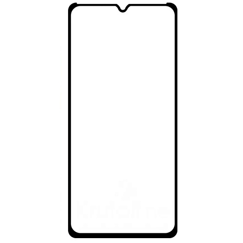 Защитное стекло на Vivo Y5s/Y19/Y53/U20/Z5i, 9D, черное, X-CASE