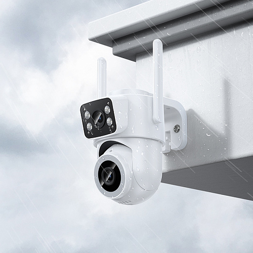 Wi-fi камера D9 HD уличная, Носо, разрешение Full HD 1920*1080, белый