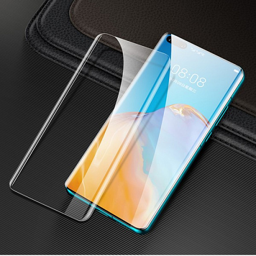 Защитное стекло на Huawei P40 Pro/P40 Pro +, ультрафиолет, прозрачное, X-CASE