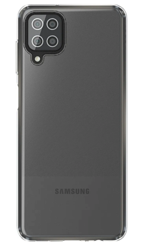 Чехол силиконовый для Samsung Galaxy A12/(4G/5G)/M12/F12, X-CASE, прозрачный