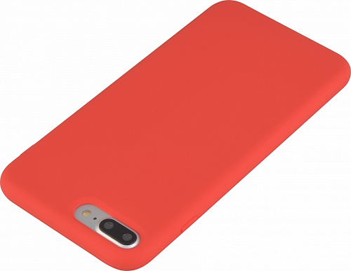 Чехол-накладка для iPhone 7 Plus/8 Plus, Silicon Case, красный