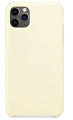Чехол - накладка для iPhone 12 Pro Max, Silicon Case, молочный