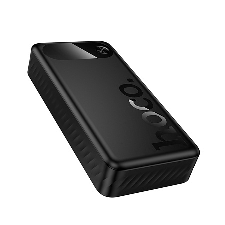Универсальный Доп. Аккумулятор 20000mAh, J154A, HOCO, выход: 2 USB (22.5), 1 PD (20W), черный