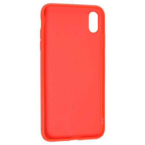 Чехол силиконовый для iPhone XS Max (6.5), good quality, X-CASE, красный
