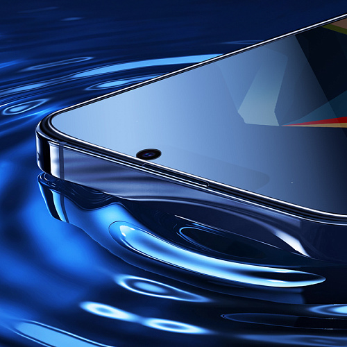 Защитное стекло для iPhone 15/16, A12 Pro, HOCO, 3D full screen HD tempered glass, черное