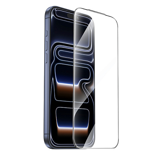 Защитное стекло для iPhone 17 Pro Max, A777, HOCO, HD, рамка черная