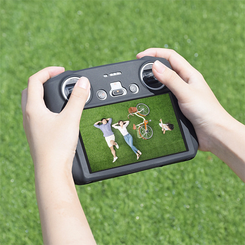 Силиконовый чехол для пульта DJI Mini 3 Pro/DJI RC с экраном, PULUZ, черный