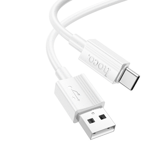 USB Кабель Type-C, HOCO, X107, 1м, белый