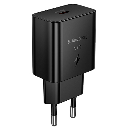 Сетевое зарядное устройство, 1 PD 25W (N76), HOCO, цвет черный