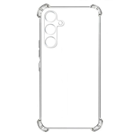 Чехол силиконовый для Samsung Galaxy A34 (5G), усиленные края, с защитой камеры, X-CASE, прозрачный