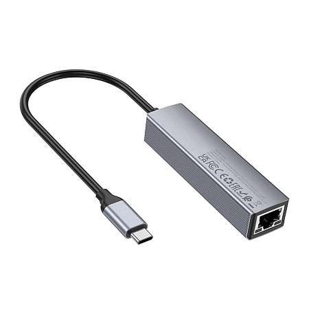 USB  (HB34) c 1 Type-C  3 USB 3.0+RJ45, HOCO,  