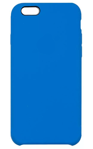 Чехол - накладка для iPhone 6/6S, Silicon Case, синий (22)
