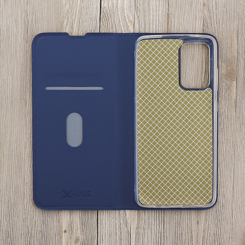 Чехол-книжка для Samsung Galaxy A52 (4G)/A52 (5G)/A52S (5G), X-CASE, боковой, синий