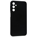 Чехол силиконовый для Samsung Galaxy A24 (4G), good quality, с защитой камерой, X-CASE, черный