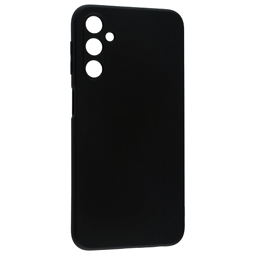 Чехол силиконовый для Samsung Galaxy A24 (4G), good quality, с защитой камерой, X-CASE, черный