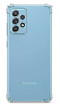 Чехол силиконовый для Samsung Galaxy A33 (5G), усиленные края, с защитой камеры, X-CASE, прозрачный