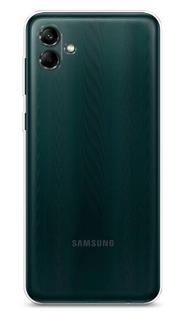 Чехол силиконовый для Samsung Galaxy A04 (4G), X-CASE, прозрачный