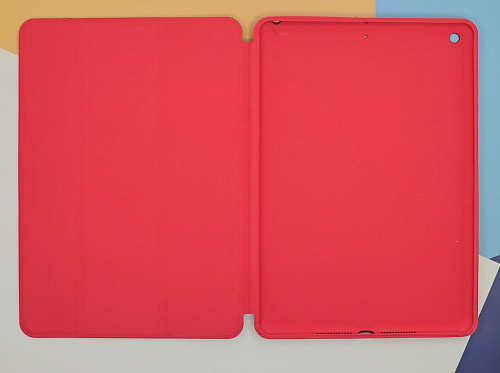 Чехол-книжка для iPad Air/iPad 9.7 (2017)/iPad 9.7 (2018) Smart Case, полиуретан, без лого, красный