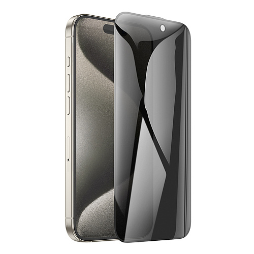 Защитное стекло для iPhone 15/16, A38, HOCO, 360-degree Privacy, черное