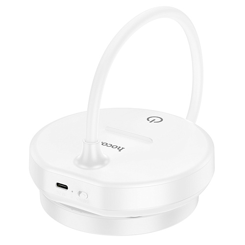 Настольная лампа, HX14, HOCO, время автономной работы 3 часа, белый