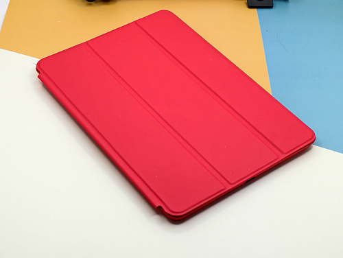 Чехол-книжка для iPad Air/iPad 9.7 (2017)/iPad 9.7 (2018) Smart Case, полиуретан, без лого, красный