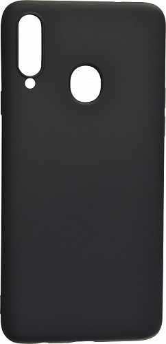Чехол силиконовый для Samsung Galaxy A20S (2019), X-CASE, черный