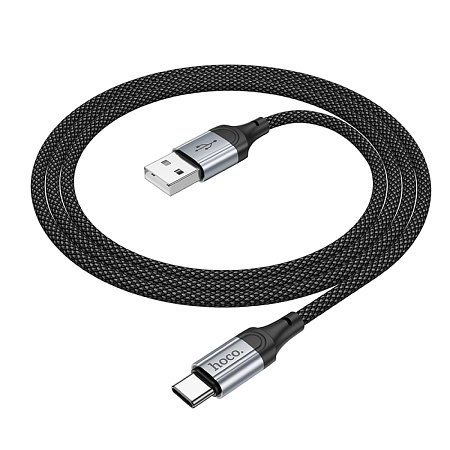 USB Кабель Type-C, HOCO, X102, 1м, черный