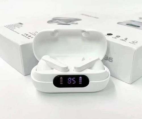 Беспроводные наушники APRO136, вакуумные, белые