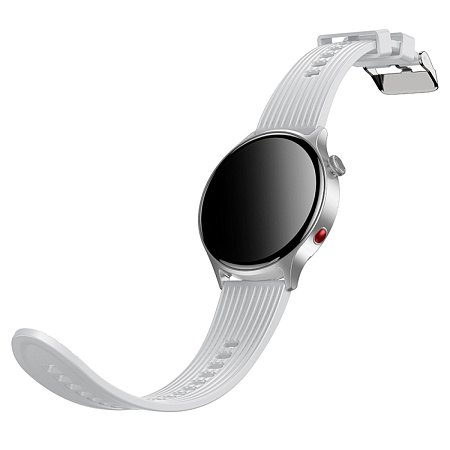 Умные часы Y46 Smart watch Hoco с поддержкой звонков, поддержка функции поиска (Find My) на телефонах Apple, серебро