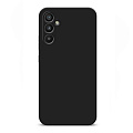 Чехол силиконовый для Samsung Galaxy A15 (4G), с защитой камеры, X-CASE, черный