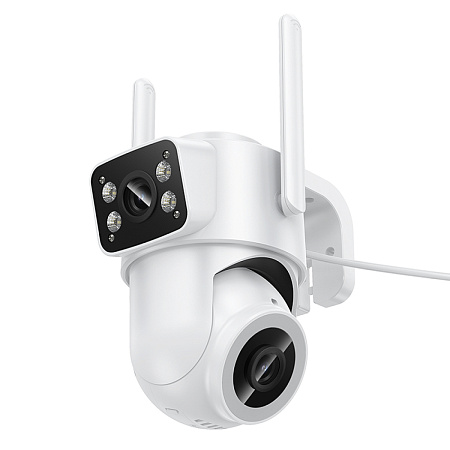 Wi-fi камера D9 HD уличная, Носо, разрешение Full HD 1920*1080, белый
