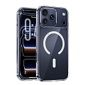 Чехол силиконовый для iPhone 17 Pro Max, Магнитный (MagSafe), HOCO, прозрачный