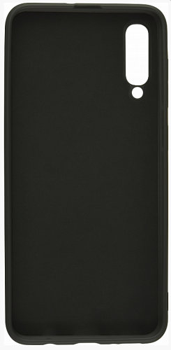 Чехол силиконовый для Samsung Galaxy A50/А30S/A50S (2019), с микрофиброй внутри, микс, X-CASE, черный