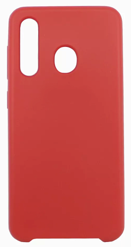 Чехол силиконовый для Samsung Galaxy A20/А30/M10S, Silicone case,  красный