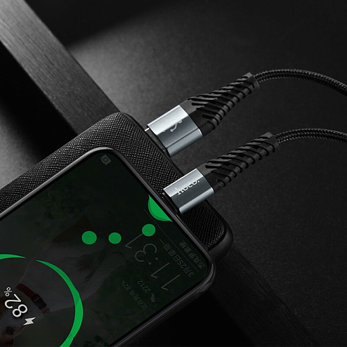 USB Кабель Type-C, HOCO, X38, черный