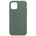 Чехол - накладка для iPhone 13 Mini, Silicon Case, без лого, зеленый лес
