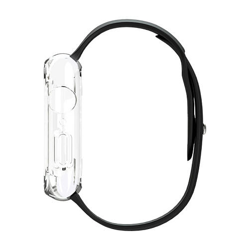 Чехол силиконовый c ремешком для Apple Watch 38/40 (Apple Watch Series 1/2/3/4), WB09, HOCO