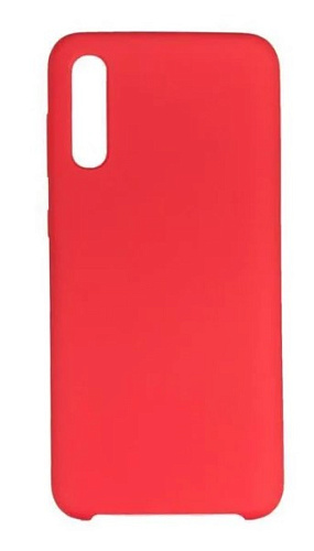 Чехол силиконовый для Samsung Galaxy A70/A70S,  Silicone case, красный
