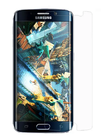 Защитное стекло на Samsung G925F, Galaxy S6 Edge, прозрачное, X-CASE