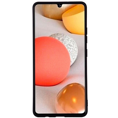 Чехол силиконовый для Samsung Galaxy A42/M42, X-CASE, черный