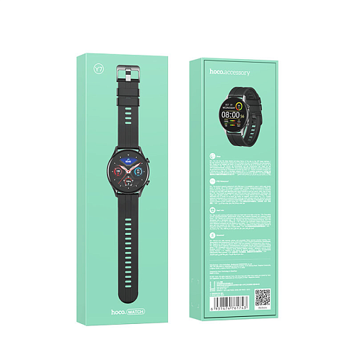 Умные часы Y7 Smart watch Hoco, черные