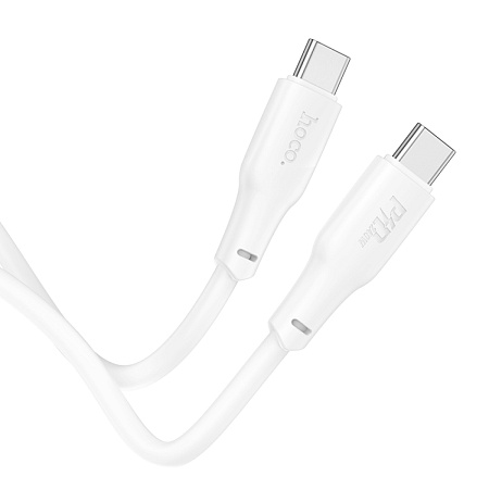 Кабель Type-C на Type-C, HOCO, X93, 1м, 60W, белый