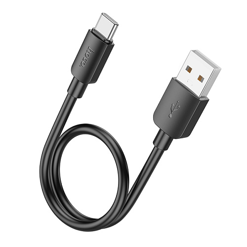 USB Кабель Type-C, HOCO, X96, 27W, 0,25м, черный